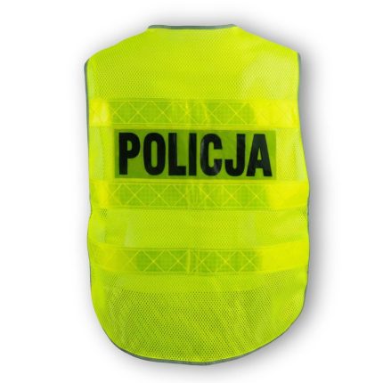 Kamizelka odblaskowa z zamkiem policyjna pagon24
